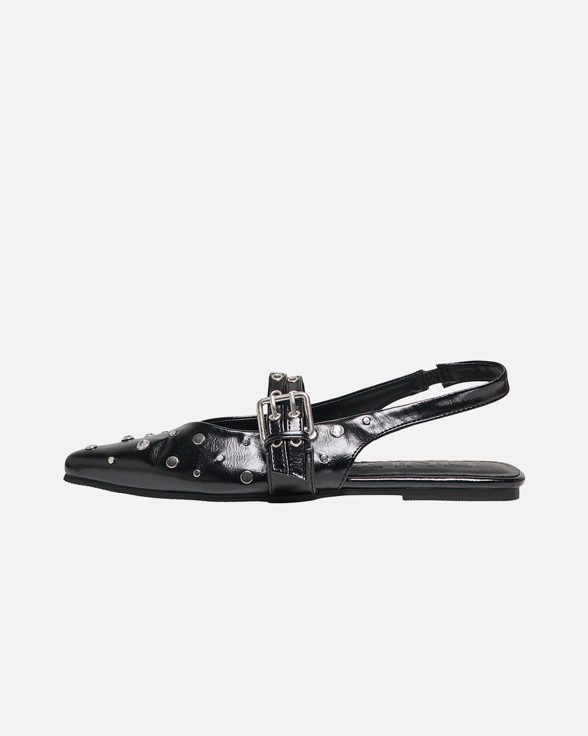 ONLY Slingbacks Laura-5 PU Buckle Ballerina - Black