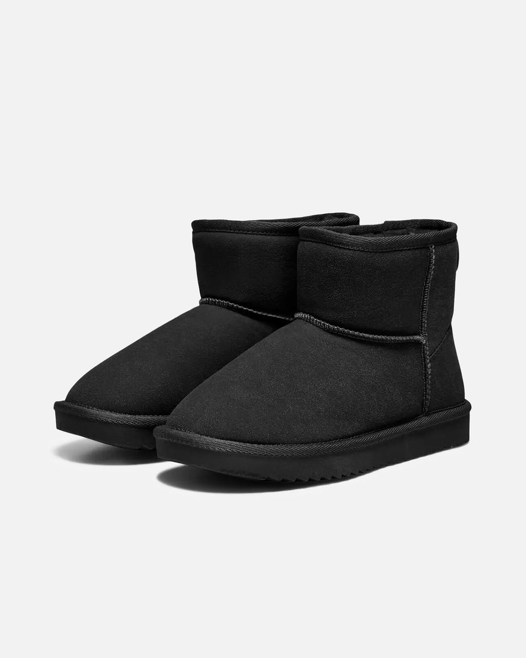 ONLY Boots Feodora Teddy Lined Boot - Black