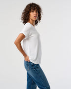 ONLY T-skjorte Moster S/S - White
