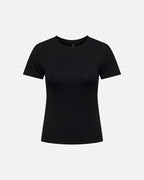 ONLY T-skjorte Felina S/S Tight - Black