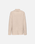 ONLY Strikkegenser Maggie Polo - Birch/ Melange