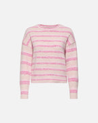 ONLY Genser Johanna LS O-neck - Pink Yarrow Romace Rose/ Birch