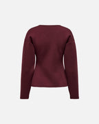 ONLY Cardigan Naomi  L/S - Decadent Chocolate/ Gold buttons