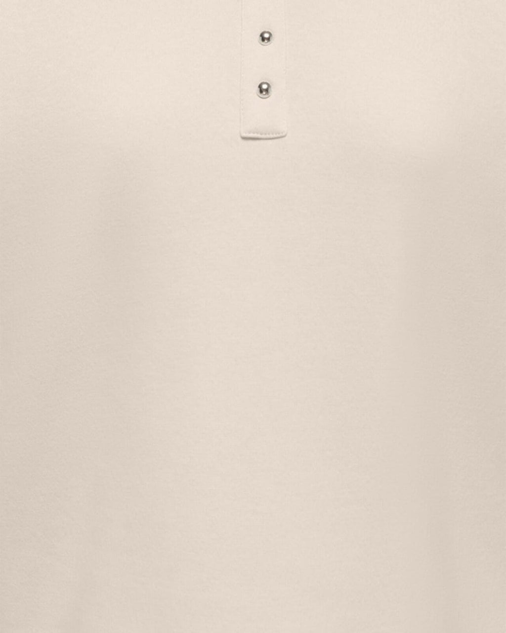 ONLY Collegegenser Coralie L/S Button Collar - Birch/ Silver buttons
