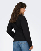 ONLY Cardigan Naomi  L/S - Black/ Gold buttons