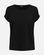 ONLY T-skjorte Moster S/S - Black/ Solid Black
