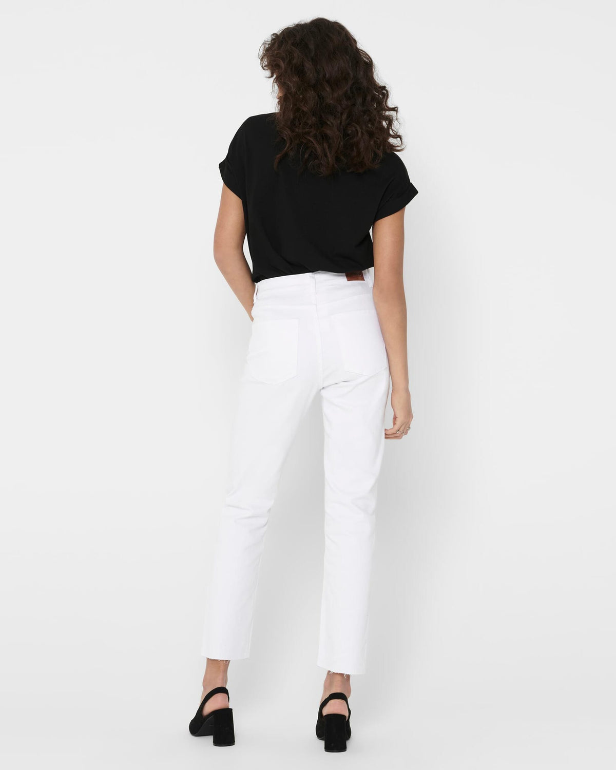 ONLY T-skjorte Moster S/S - Black/ Solid Black