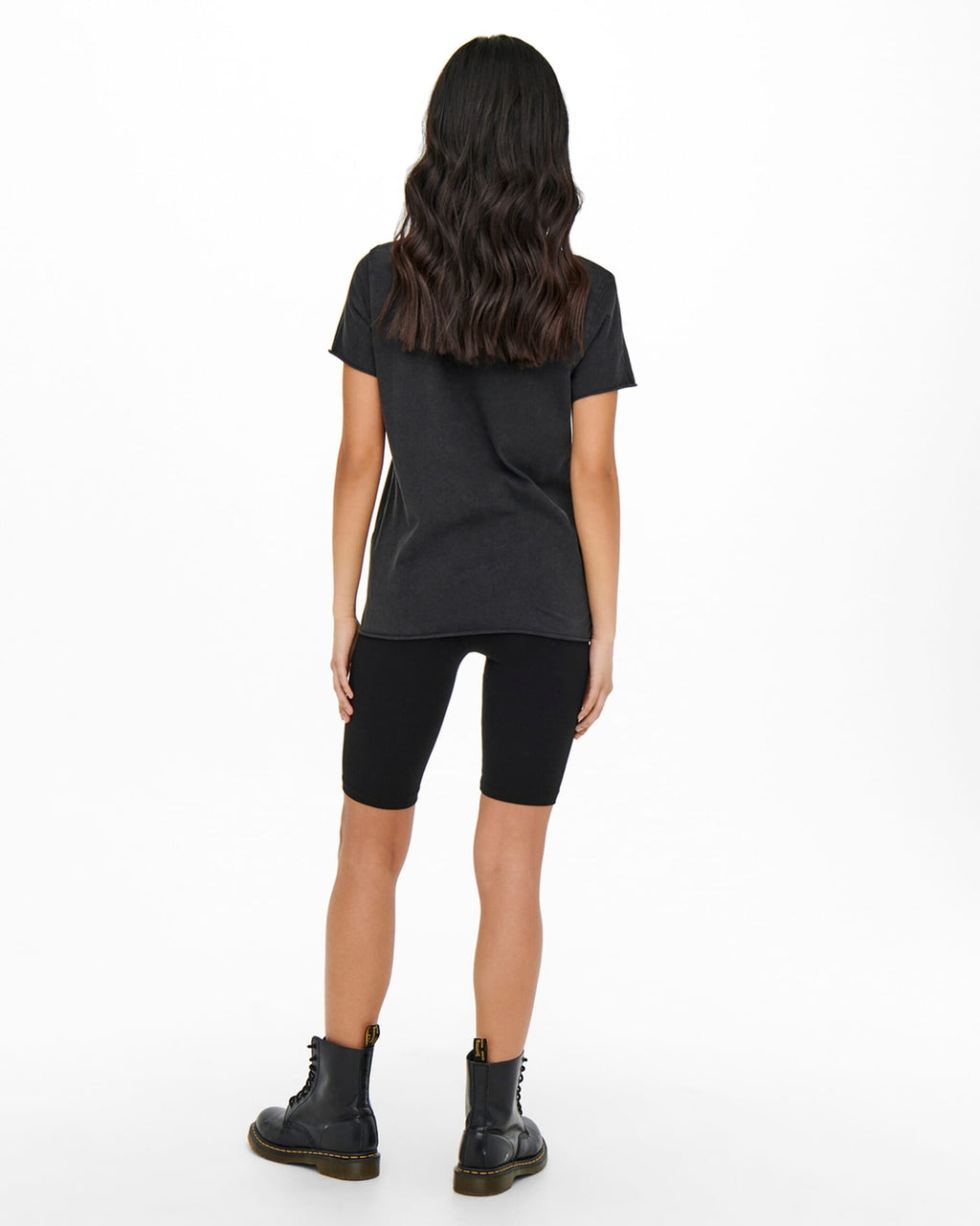 ONLY Sykkelshorts Love Life - Black