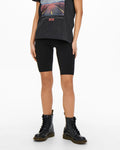 ONLY Sykkelshorts Love Life - Black