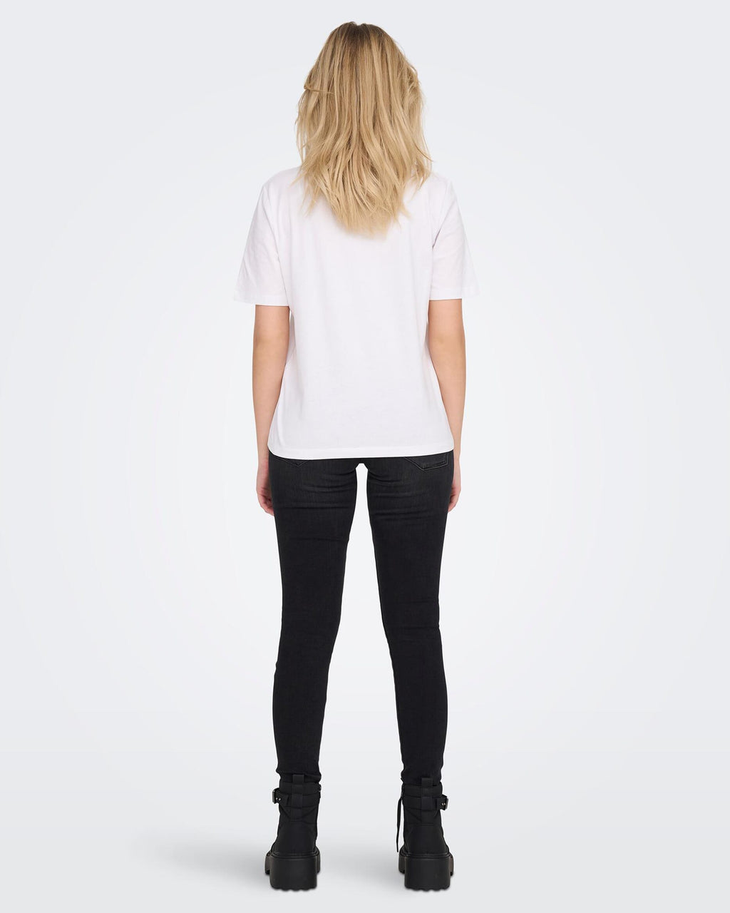 ONLY T-skjorte Only S/S - White