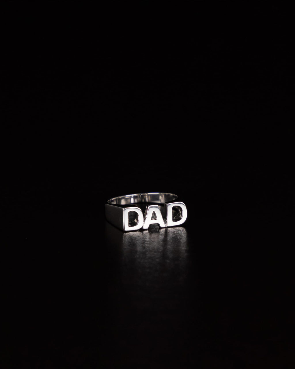 Maria Black Ring Dad - Silver HP