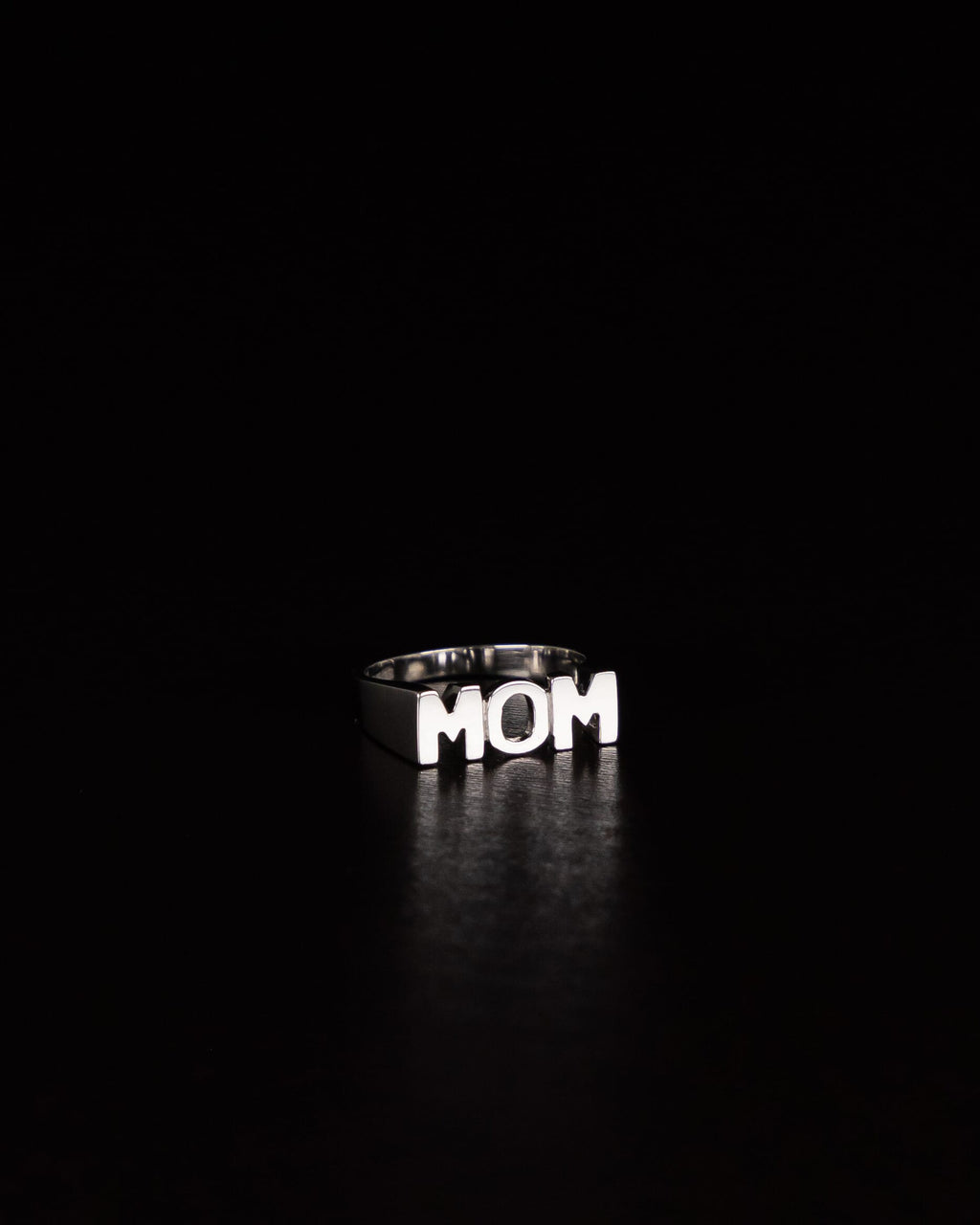 Maria Black Ring Mom - Silver HP