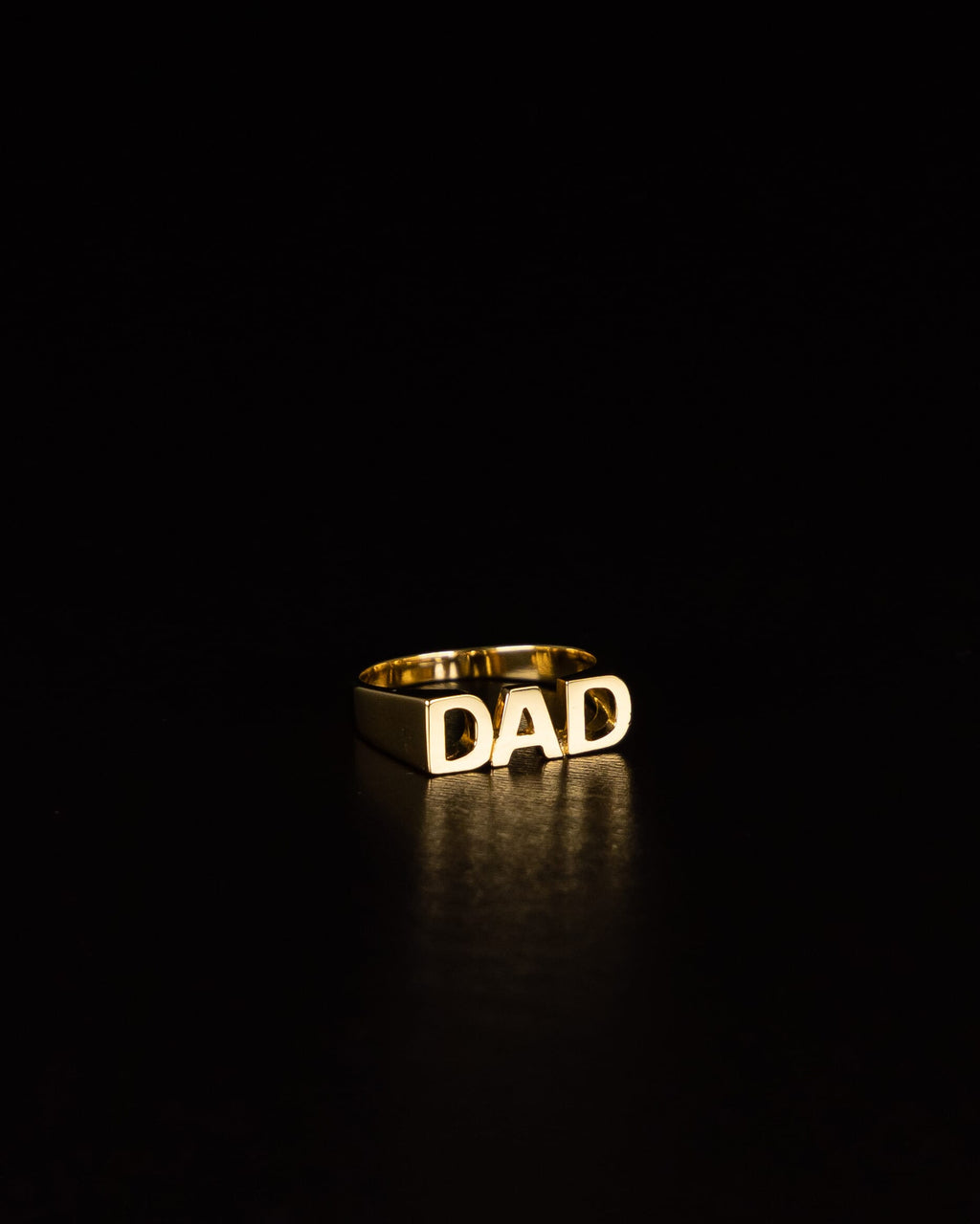 Maria Black Ring Dad - Gold HP