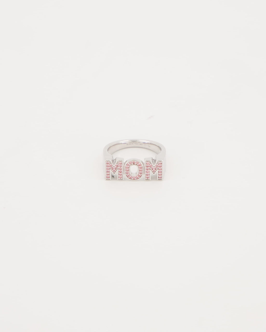 Maria Black Ring Mom - Pink/ Silver