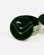 Maria Black Ring BOY - Silver