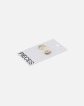 PIECES Øreringer Savannah Earrings - Gold Colour St 2