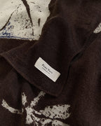 Part Two Skjerf Felisia SC - Mole Leaf print