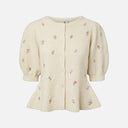 Strikket Cardigan Silly Puff SS Emb
