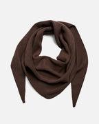 PIECES Skjerf Komma Triangle Rib Big Triangle - Hot Fudge