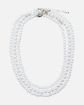 PIECES Kjede Elsa N Necklace 3-pack - Silver/ Mop.