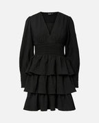 PIECES Kjole Monika LS - Black