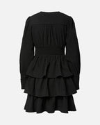 PIECES Kjole Monika LS - Black