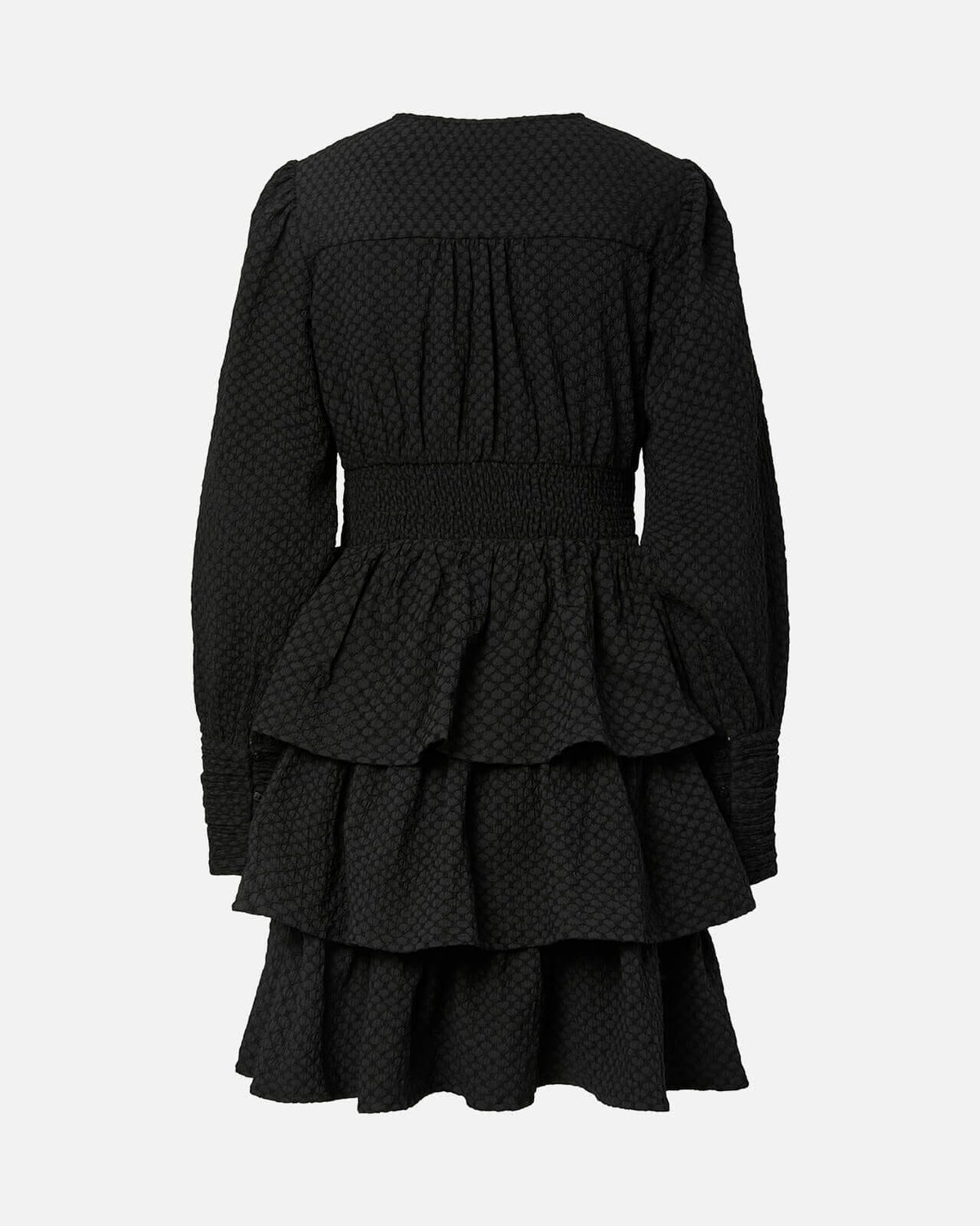 PIECES Kjole Monika LS - Black
