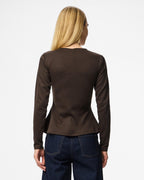 PIECES Topp Lucci Peplum - Delicioso