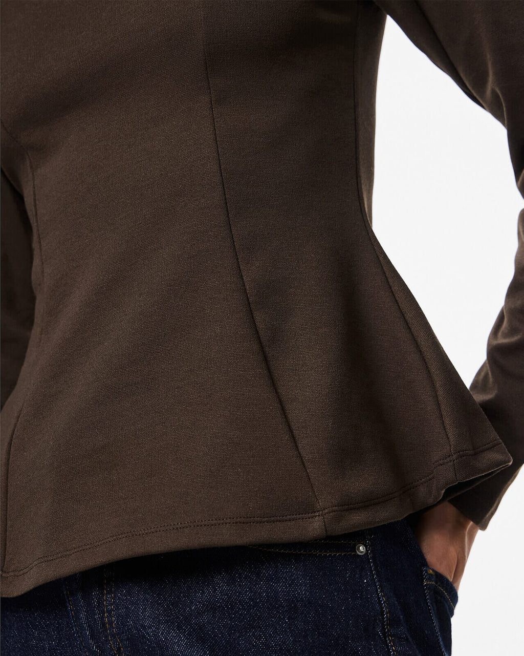 PIECES Topp Lucci Peplum - Delicioso