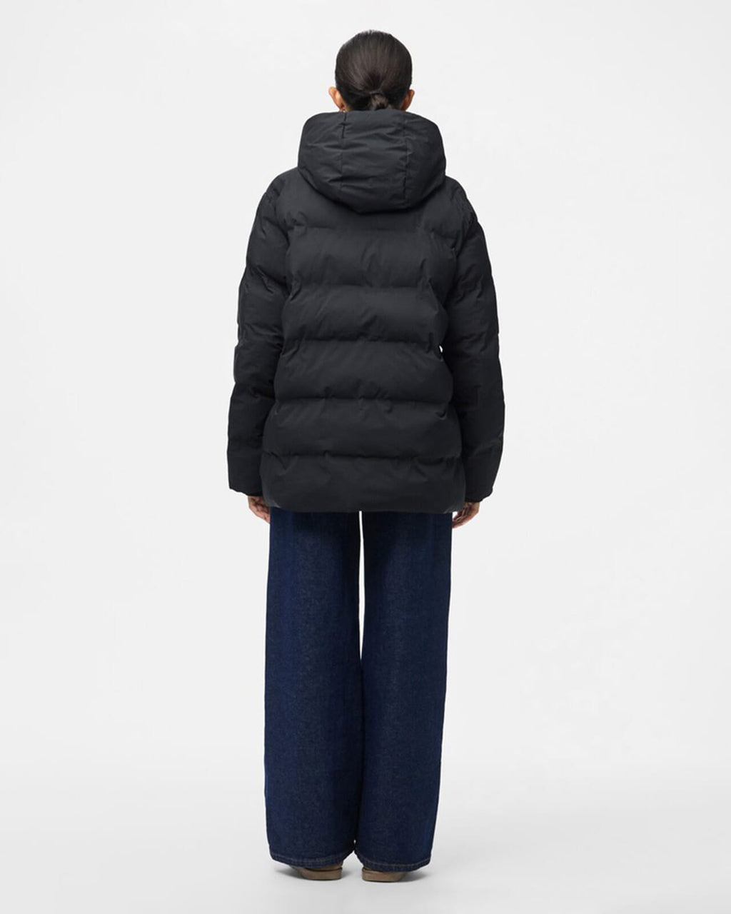 PIECES Boblejakke Norma Puffer Jacket - Black