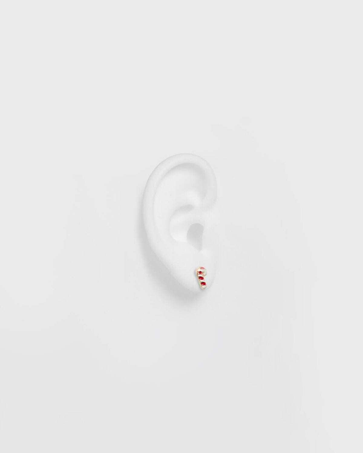 PIECES Øredobber Jina Earstuds 6pack Bundle - Gold Colour St2