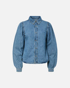 PIECES Denimskjorte Ritt - Light Blue Denim