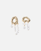 PIECES Øredobber Adrianna 2 - Gold Colour St2