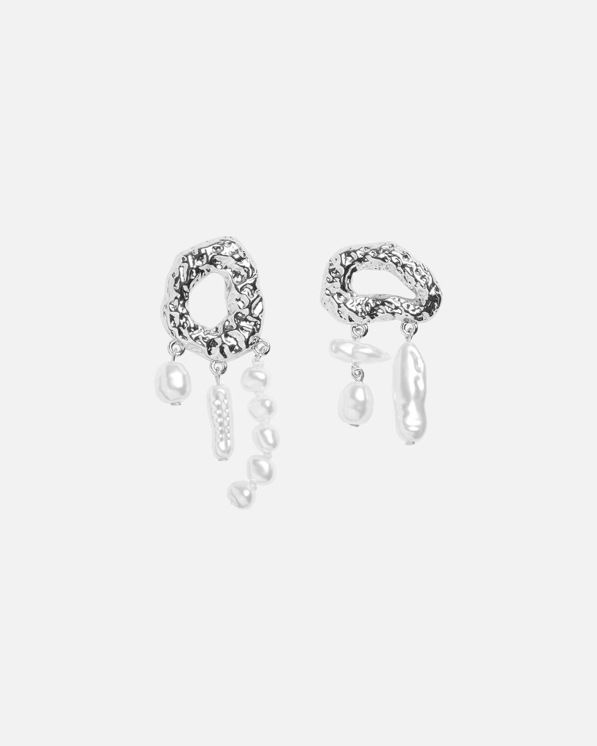 PIECES Øredobber Adrianna 2 - Silver Colour St2