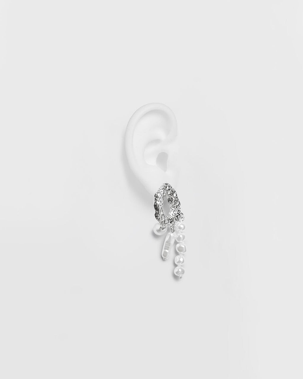 PIECES Øredobber Adrianna 2 - Silver Colour St2