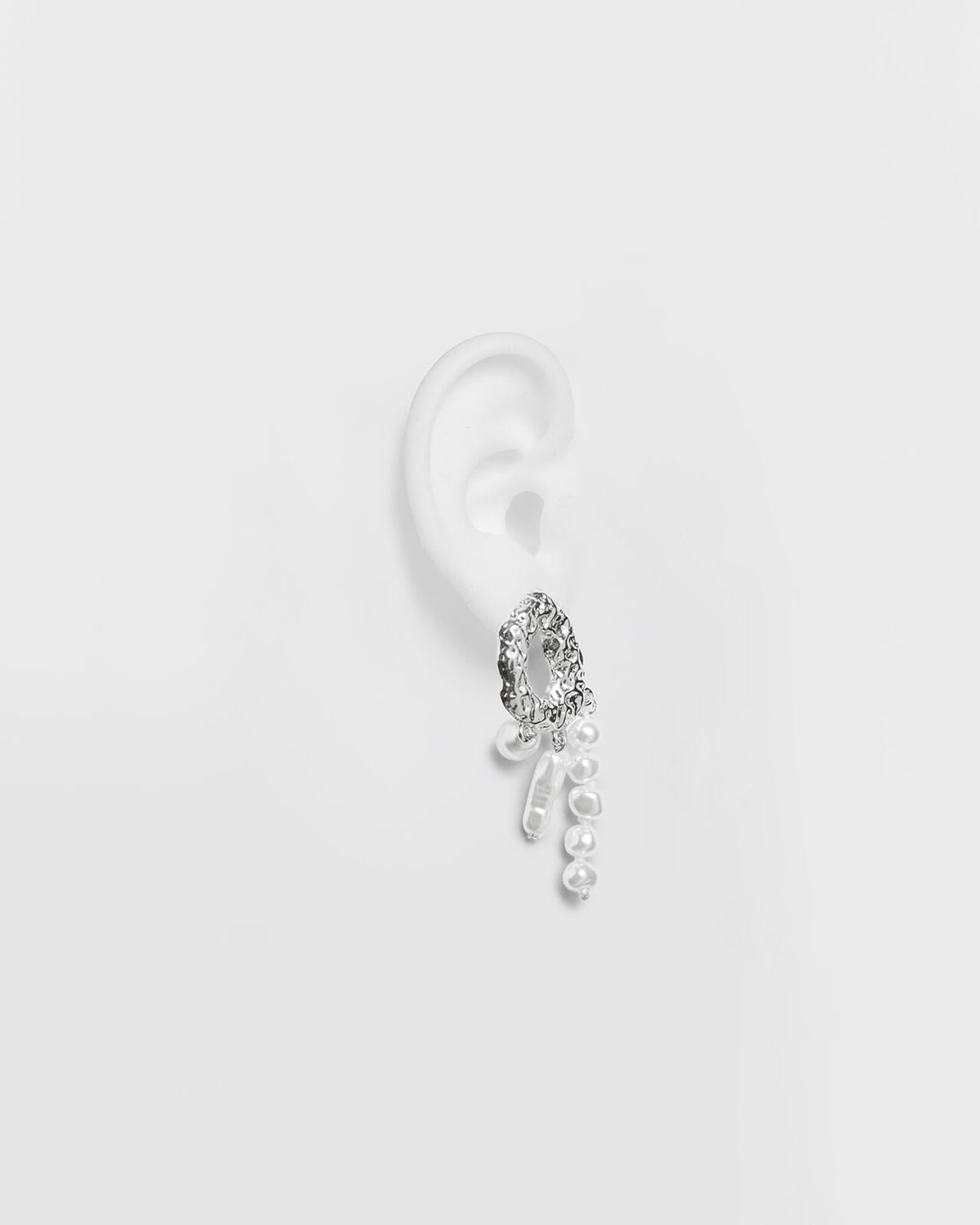 PIECES Øredobber Adrianna 2 - Silver Colour St2