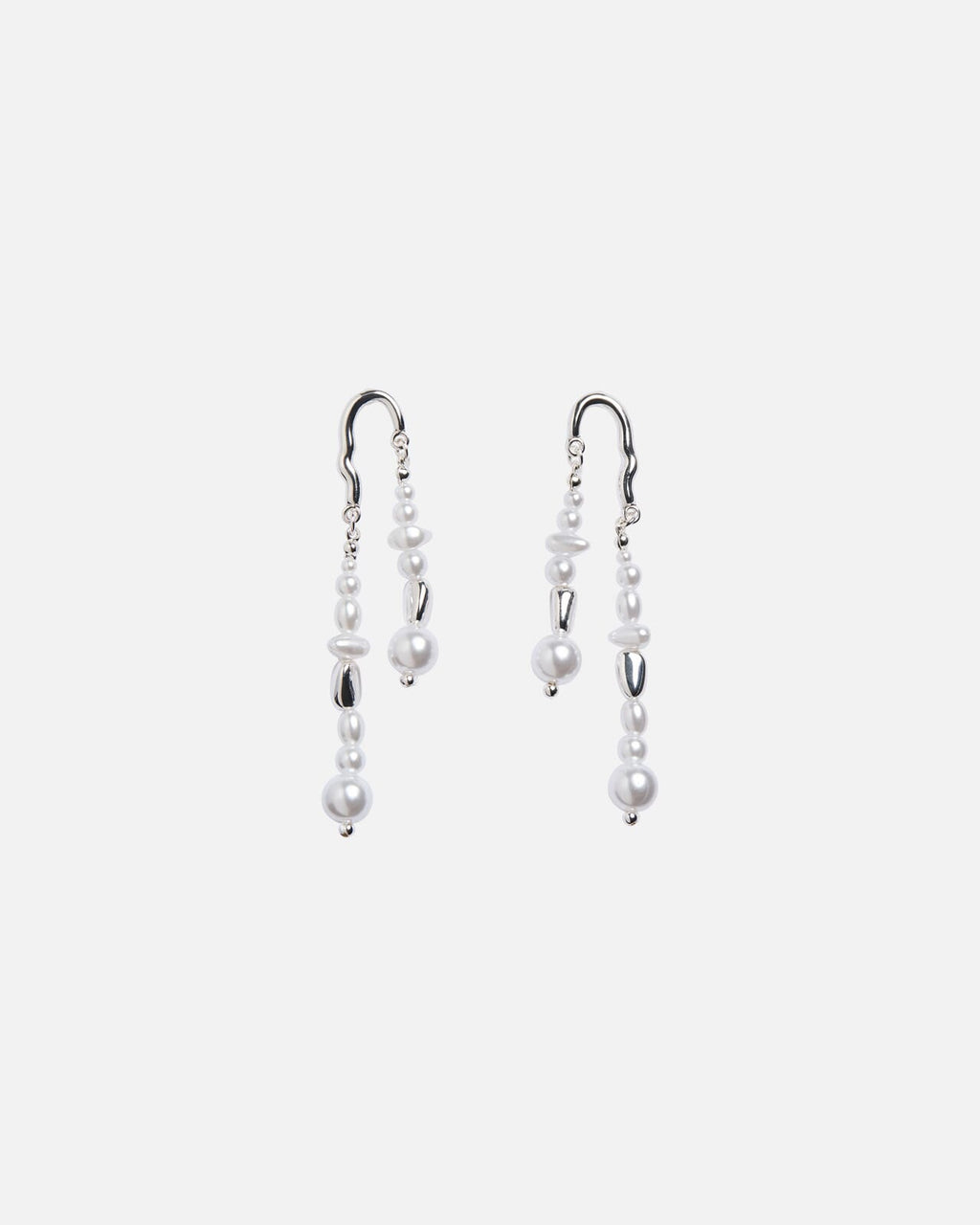 PIECES Øredobber Adrianna 1 - Silver Colour St1