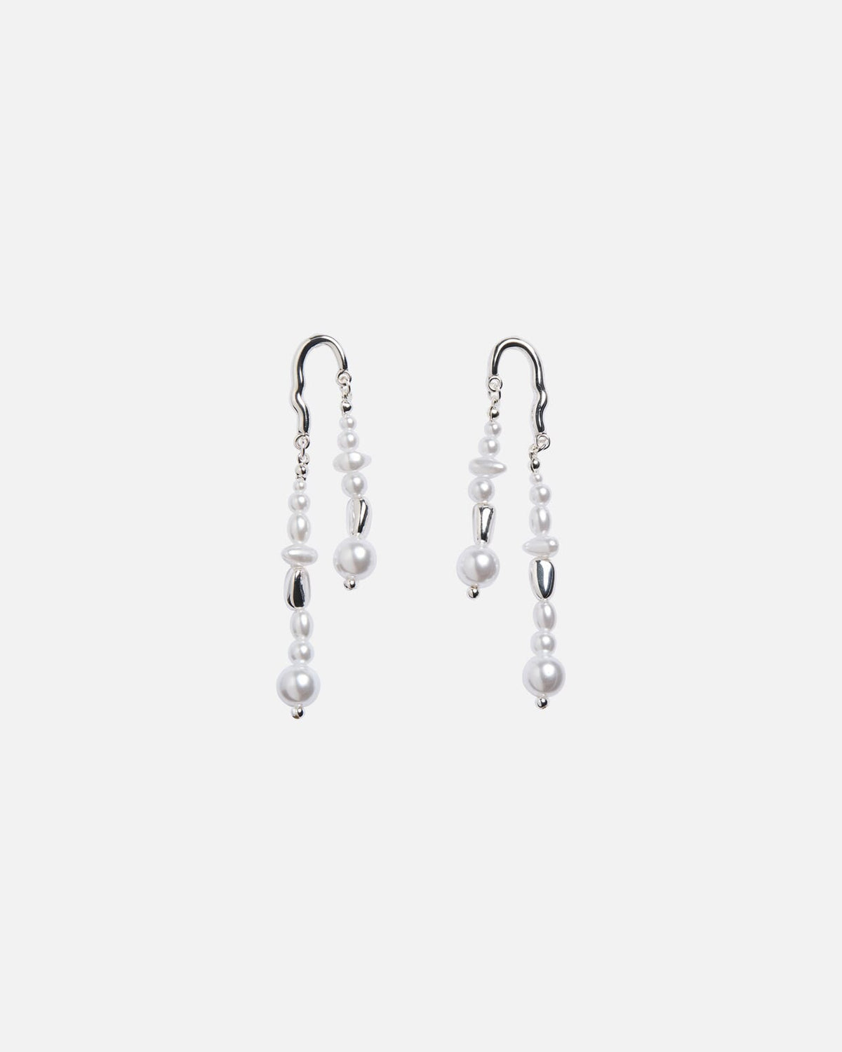 PIECES Øredobber Adrianna 1 - Silver Colour St1