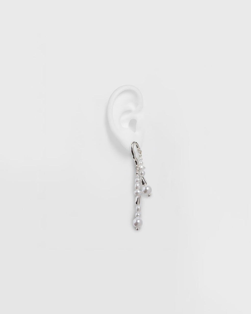 PIECES Øredobber Adrianna 1 - Silver Colour St1