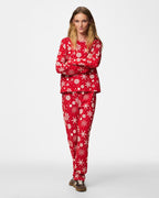 Pysj Naya Xmas LS Nightwear Set - Adrenaline Rush Snowflakes