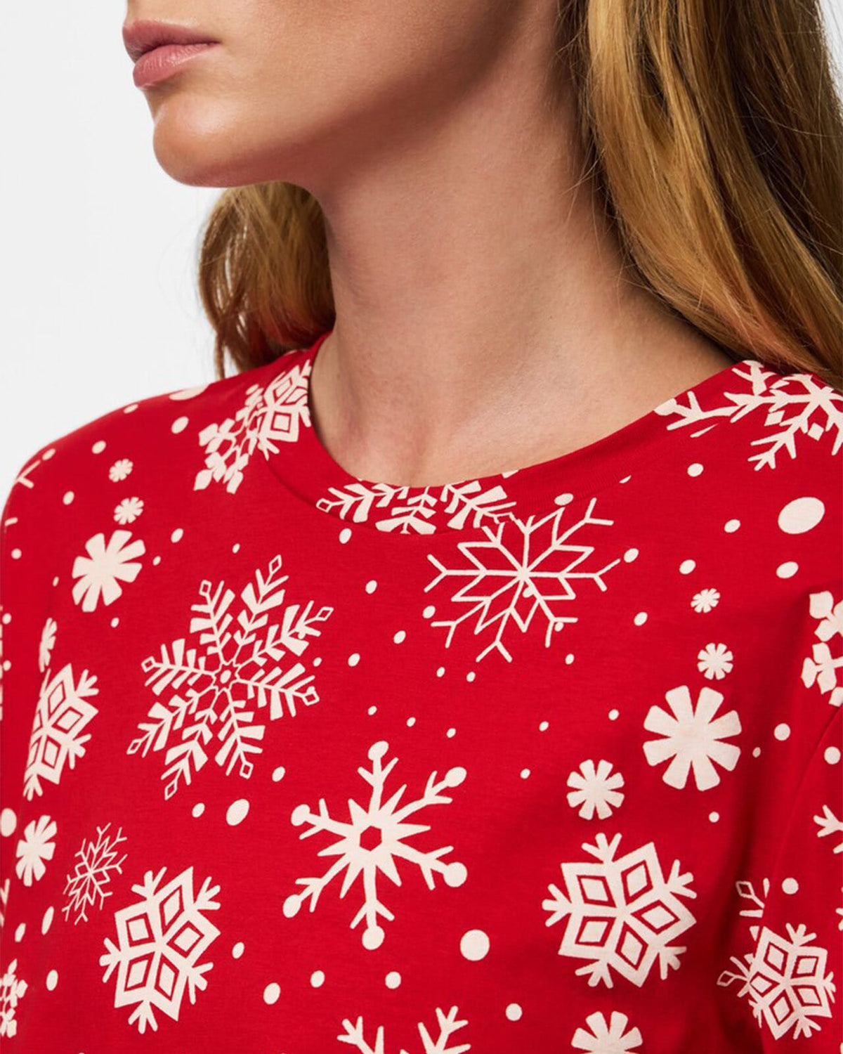 Pysj Naya Xmas LS Nightwear Set - Adrenaline Rush Snowflakes