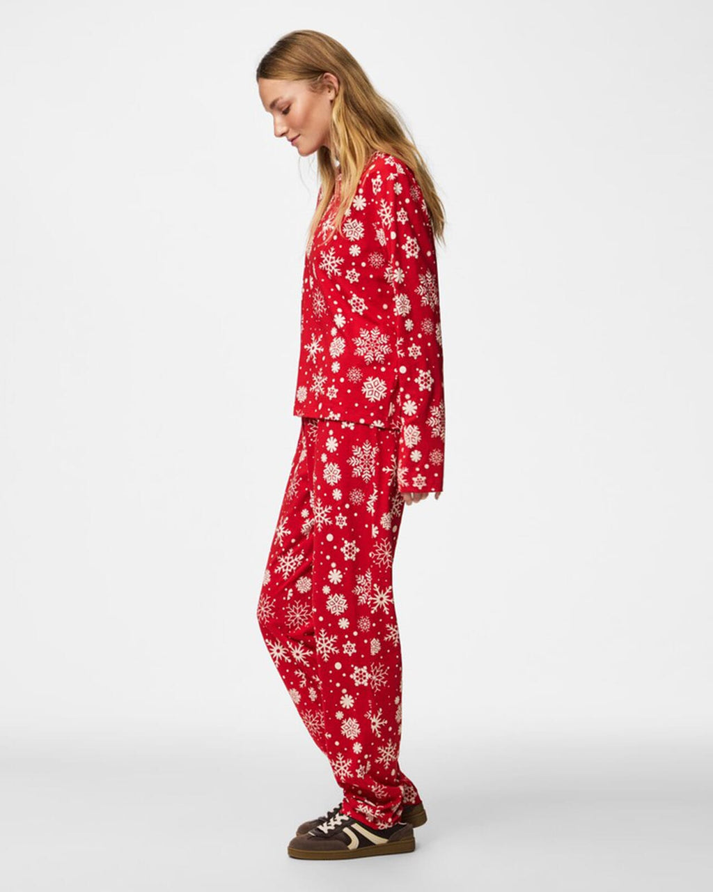 Pysj Naya Xmas LS Nightwear Set - Adrenaline Rush Snowflakes