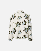 PIECES Teddyjakke Autumn Teddy Jacket - Cloud Dancer/ Flower