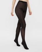 PIECES Strømpebukse New Nikoline 40DEN 2pk Tights - Black
