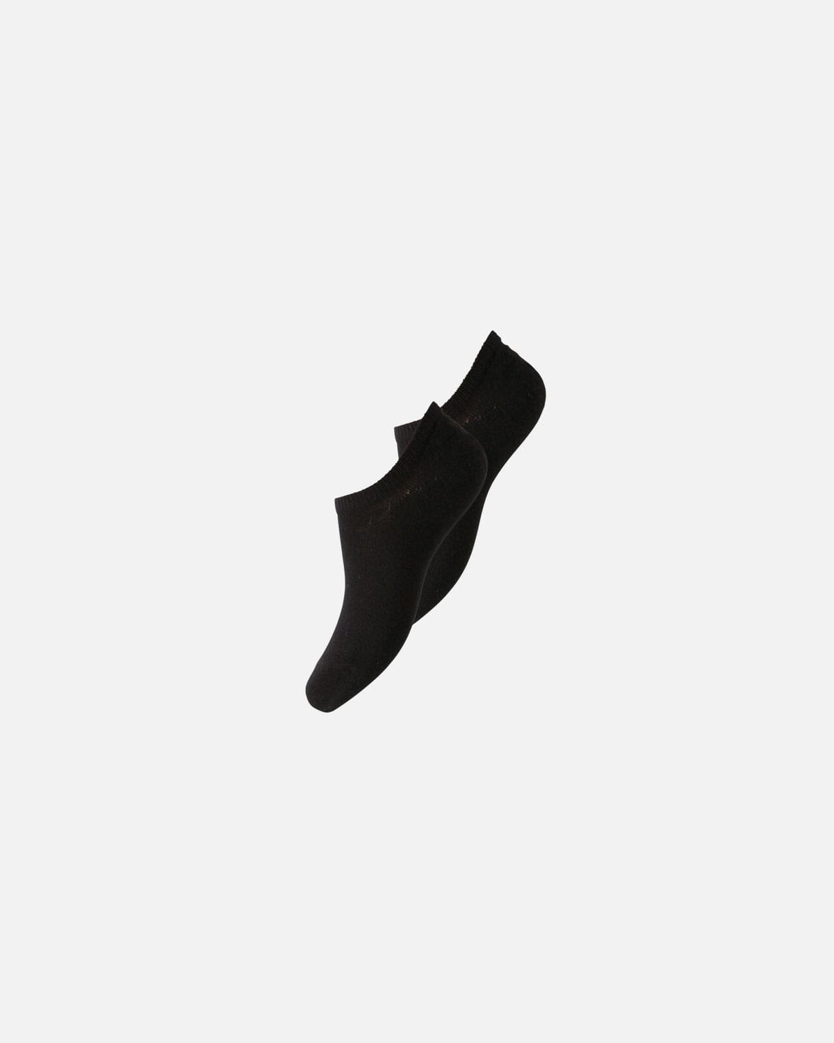 PIECES Sokker Tess 2 pack Sneaker Socks - Black