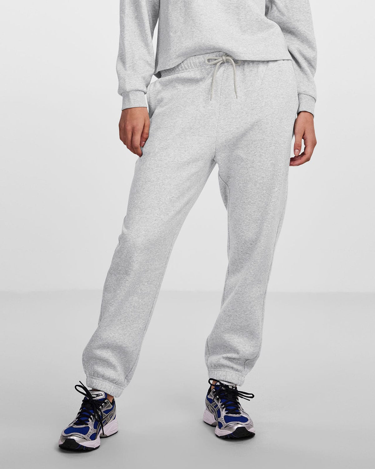 PIECES Joggebukse Chilli HW Sweat Pants - Light Grey Melange