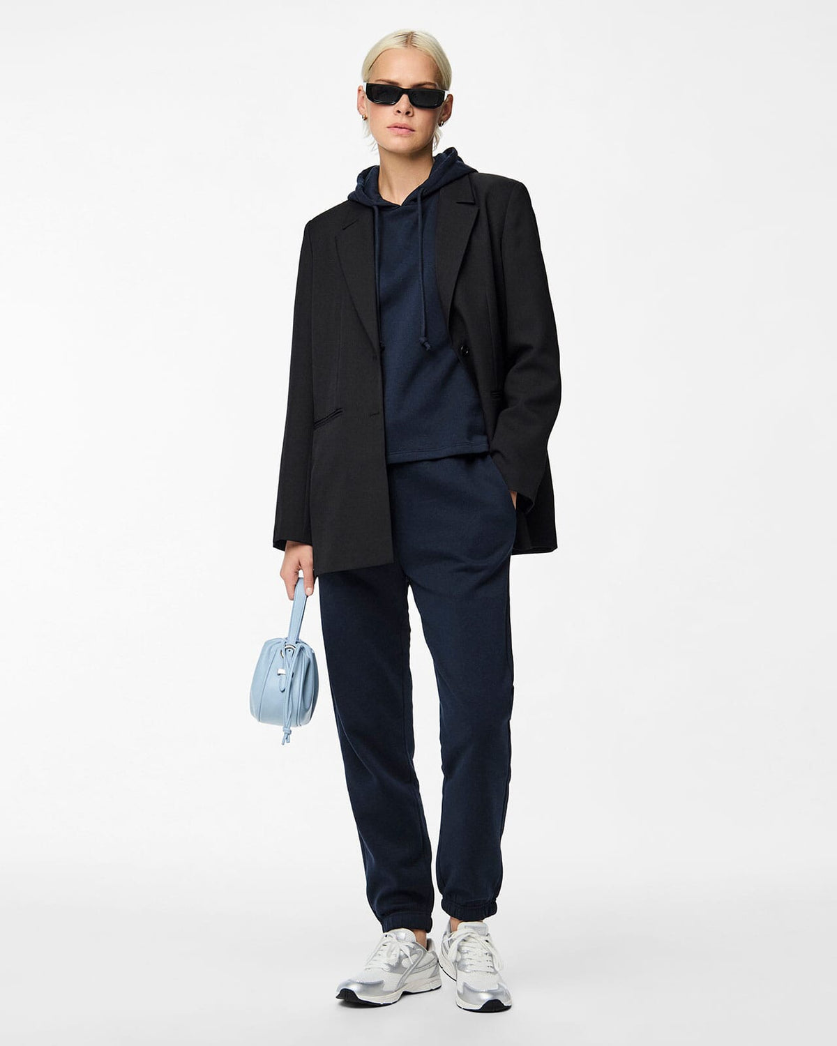 PIECES Joggebukse Chilli HW Sweat Pants - Sky Captain