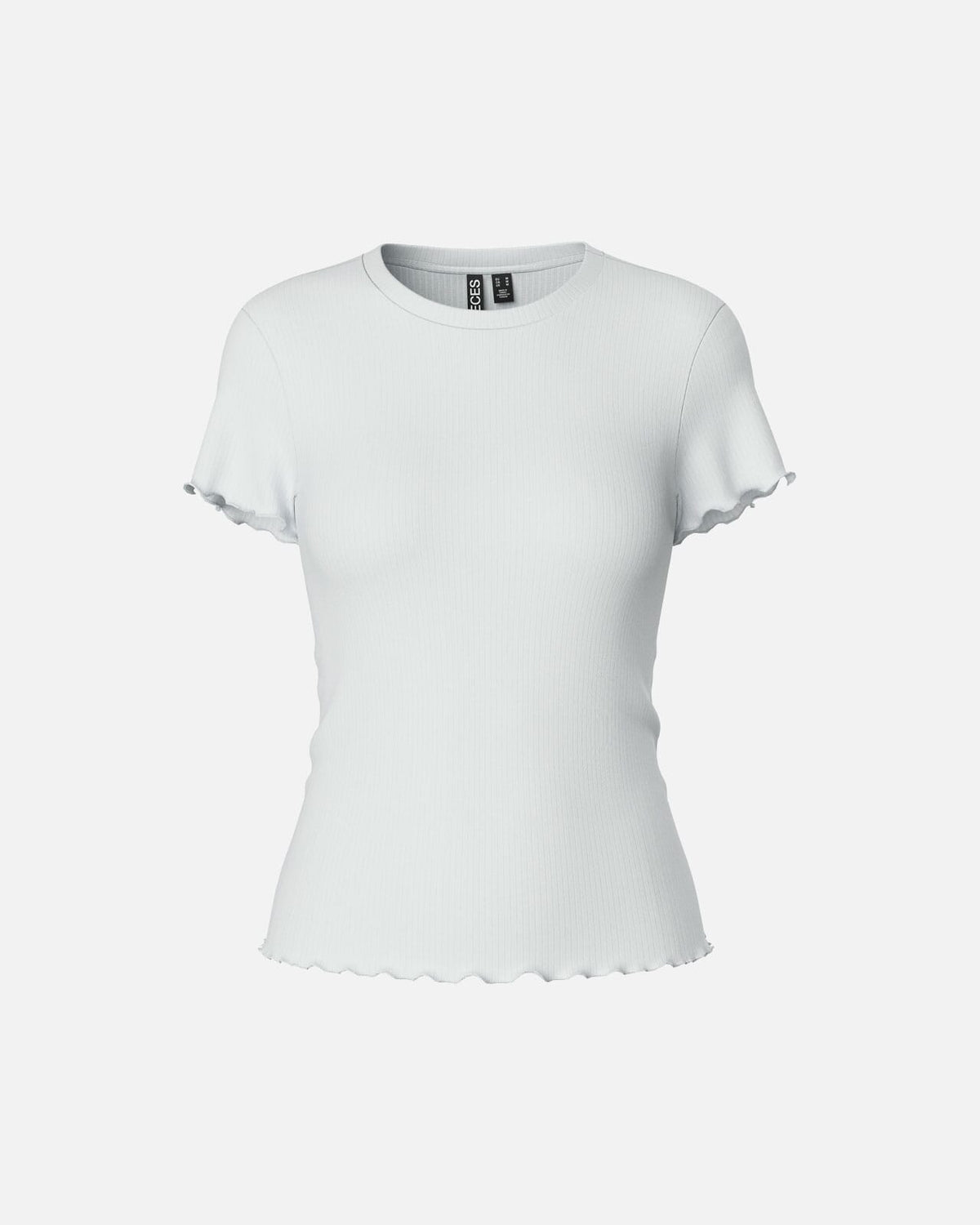 PIECES T-skjorte Nicca SS O-neck - Bright White