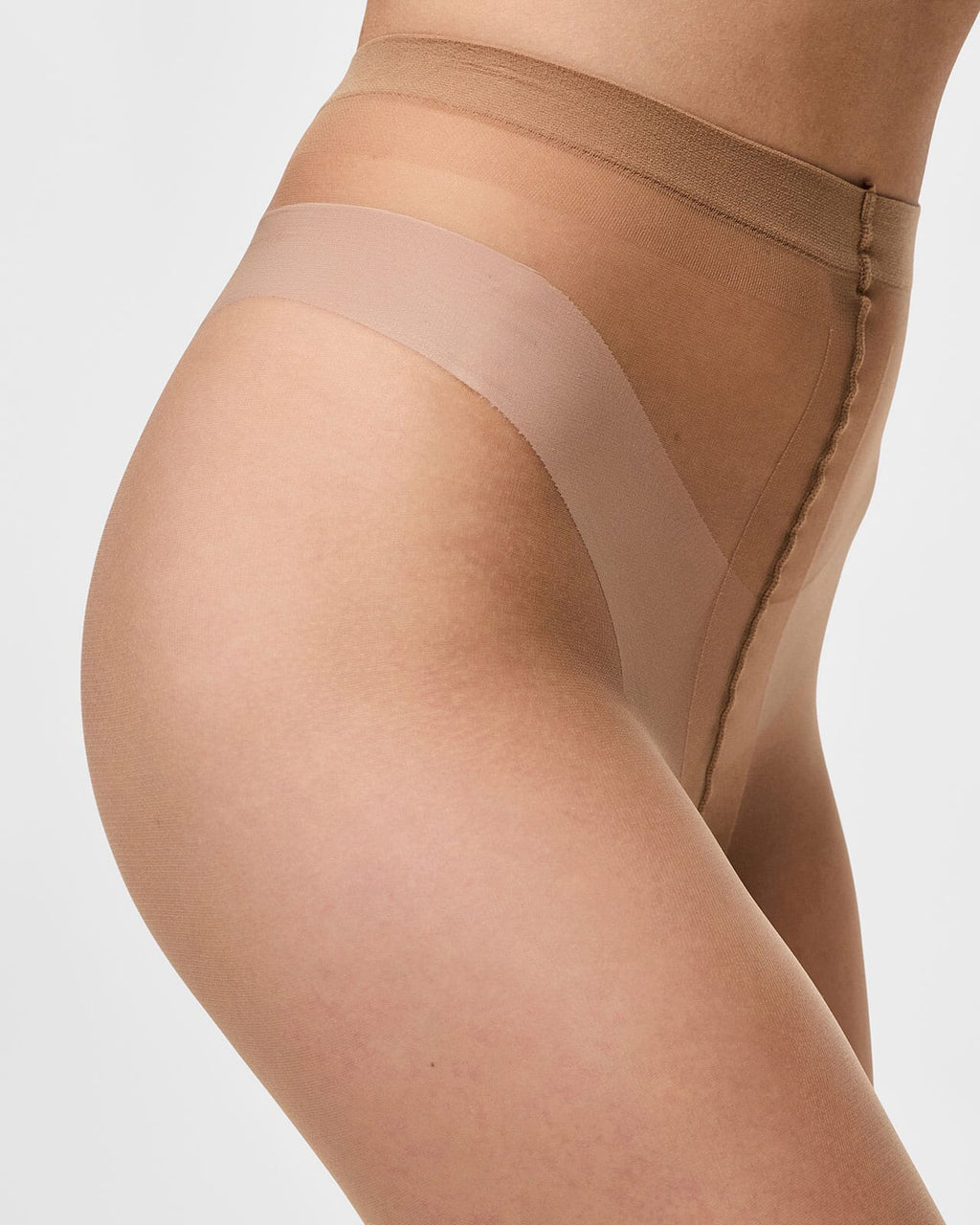 PIECES Strømpebukse New Nikoline 15DEN 1pk Tights - Tan