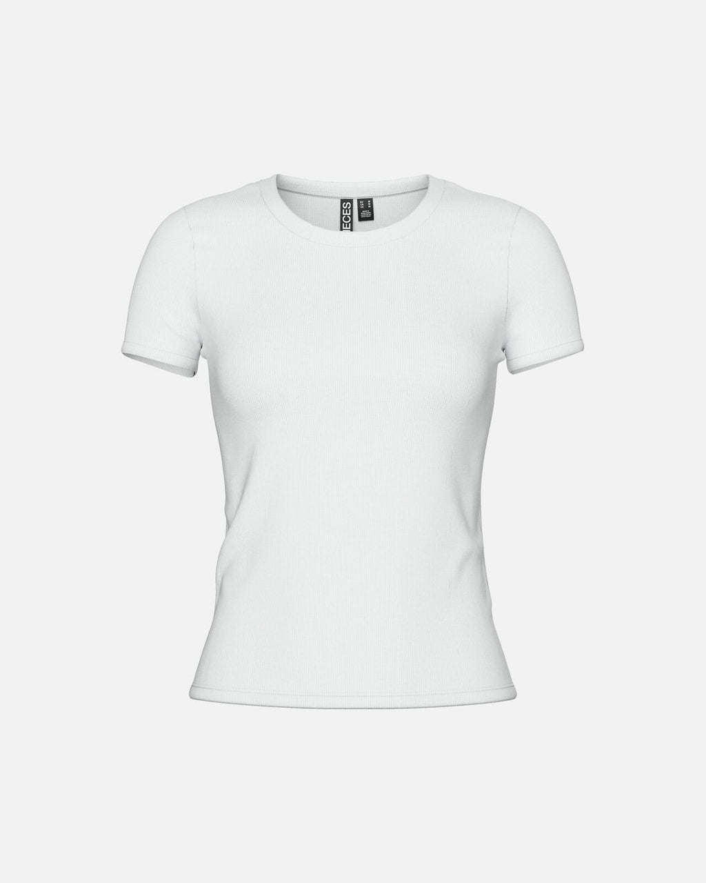 PIECES T-skjorte May SS - White